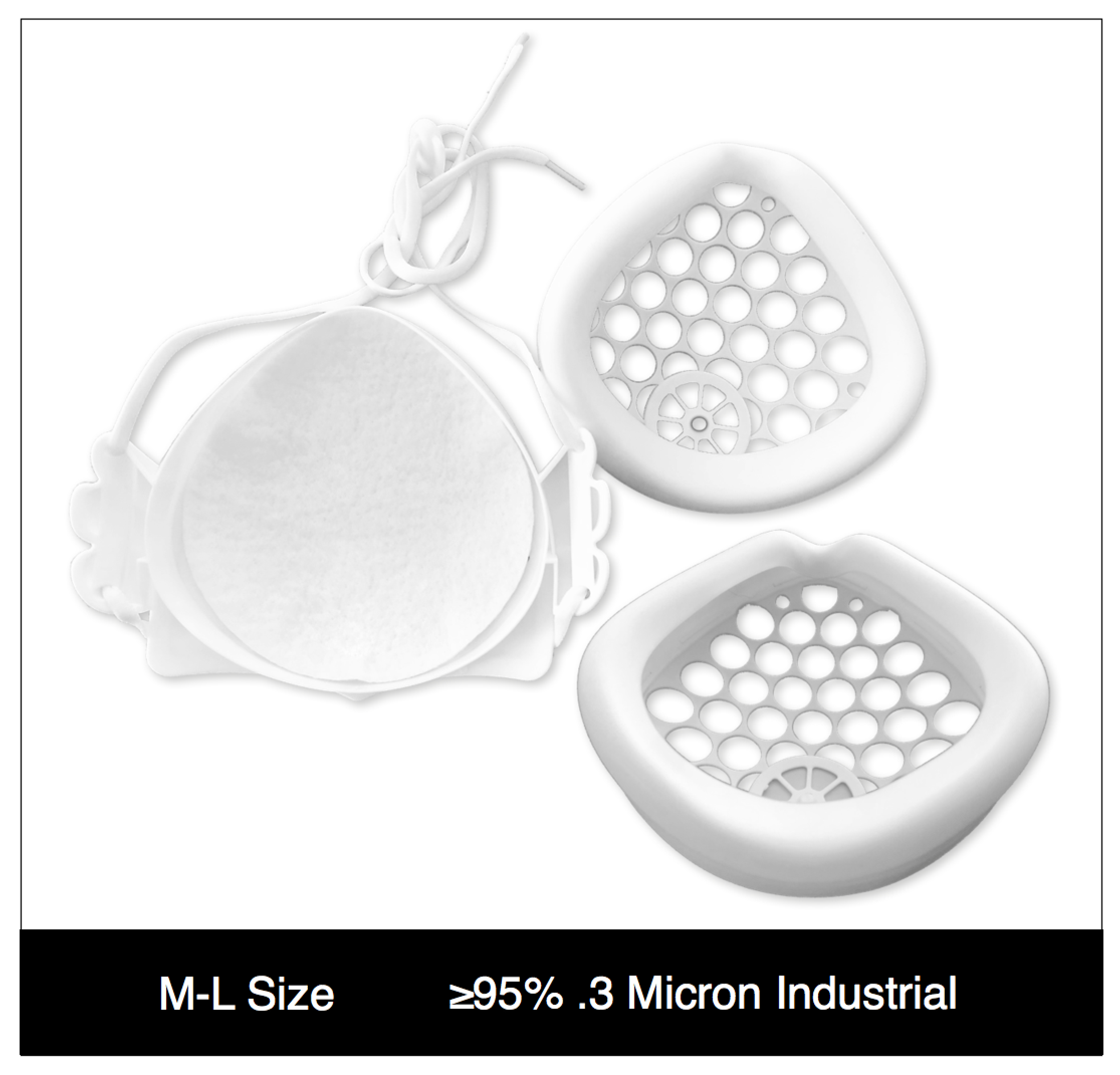 Industrial 95% Filter Set (M-L Size)